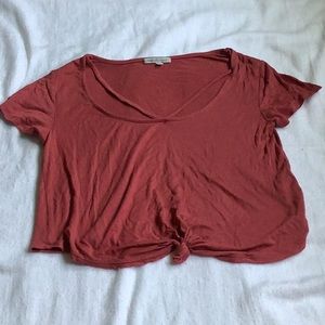 Charlotte Russe Knotted Top  Size Small